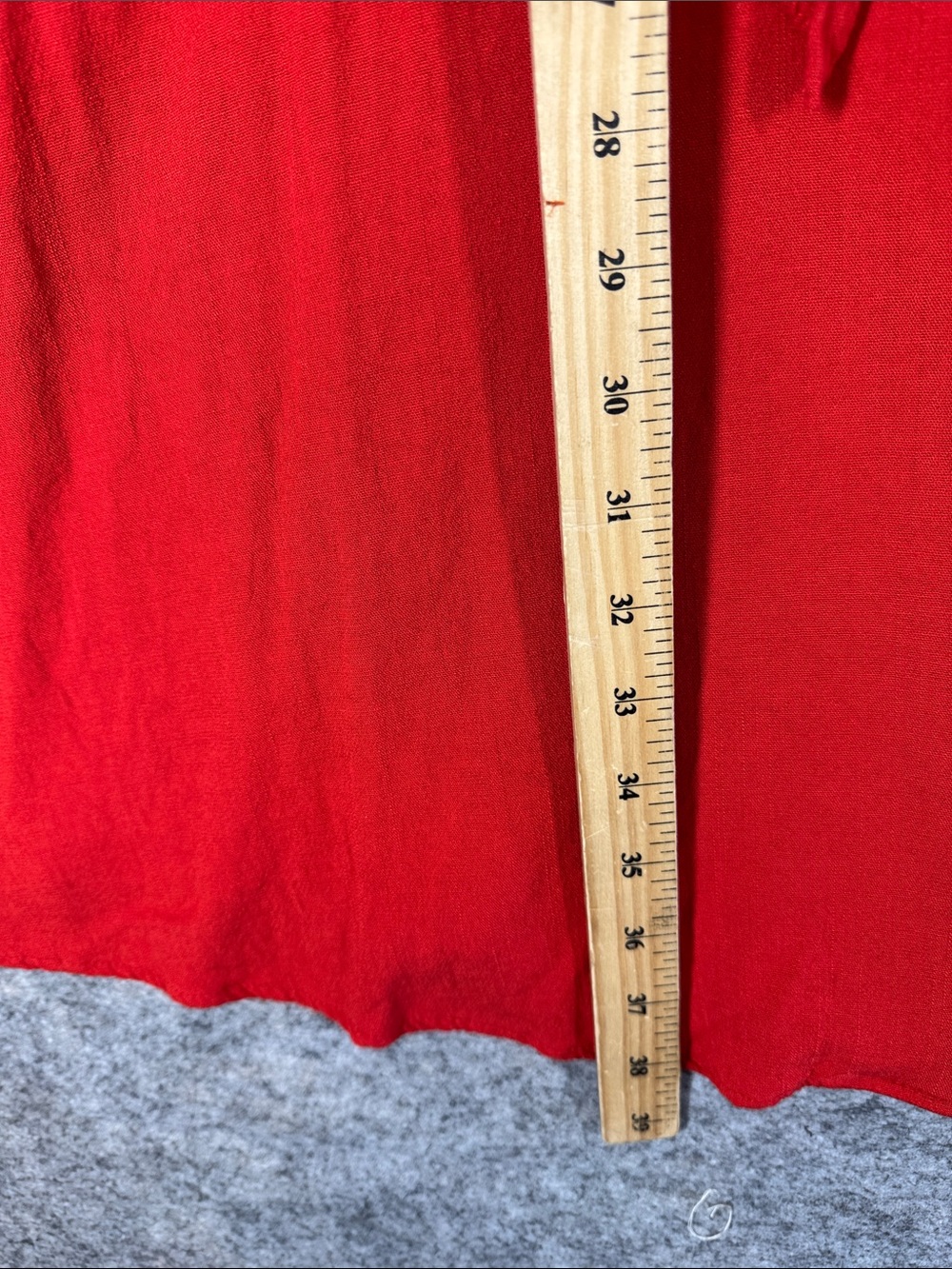 Torrid Red Shirt Dress Size 2 Plus Tie Waist Button Front Casual Midi Summer - Picture 8 of 16